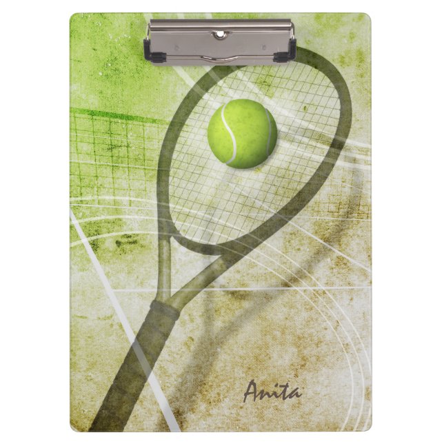Get a Grip Women's Tennis Clipboard (Front)