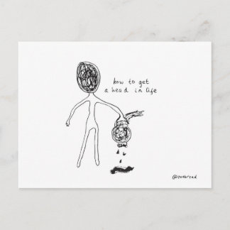get a head postcard