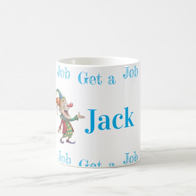 Get a Job, Jack Joker Clown Mug  (Center)