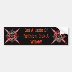 Get A Taste Of Religion... Bumper Sticker