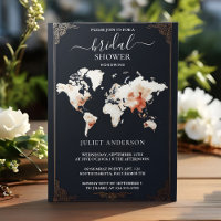 Get Adventure Passport Boarding Pass Bridal Shower