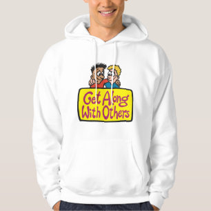 Get Along With Others Friends Kindness and Unity Hoodie