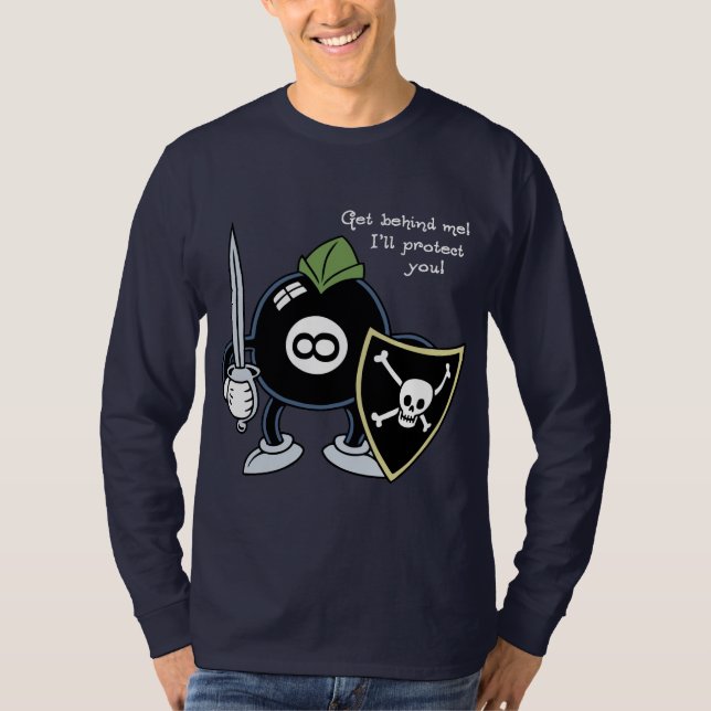Get Behind the 8-Ball! T-Shirt (Front)