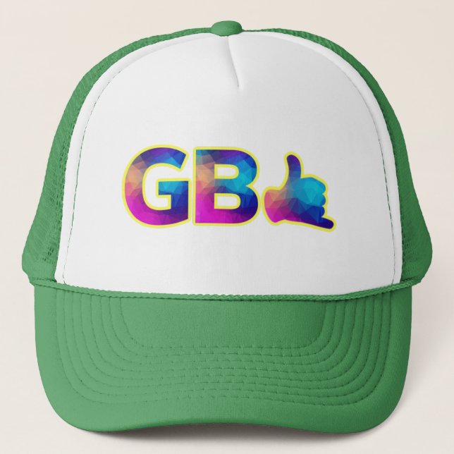 Get Busy Livin' Collection Trucker Hat (Front)