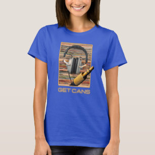 Get Cans Headphones Audio Audiophiles T-Shirt