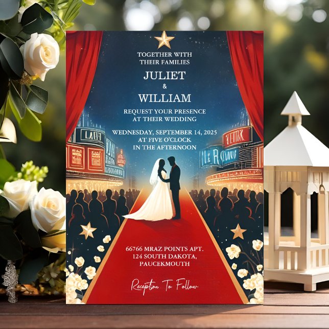 Get Cinema Retro Movie Ticket Most Popular Wedding Invitation (Creator Uploaded)