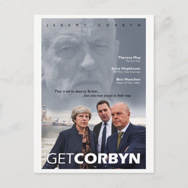 Get Corbyn Postcard (Front)