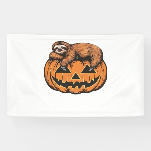 Get Cosy with Our Halloween Sloth T-Shirt – The Ul Banner (Horizontal)
