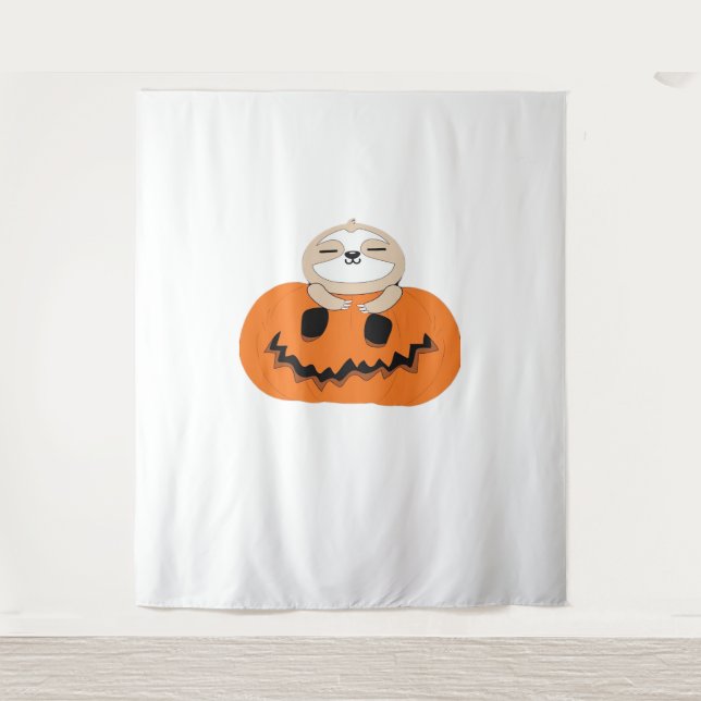 Get Cosy with Our Halloween Sloth T-Shirt – The Ul Tapestry (Front)