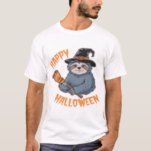 Get Cozy with Our Halloween Sloth T-Shirt � The Ul