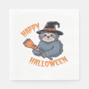 Get Cozy with Our Halloween Sloth T-Shirt – The Ul Napkin