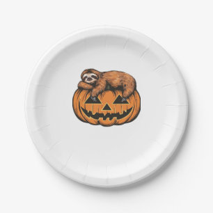Get Cozy with Our Halloween Sloth T-Shirt – The Ul Paper Plate
