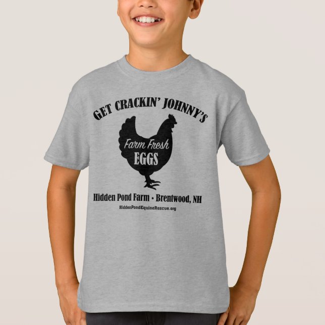 Get Crackin' Johnny's Kids' Basic T-shirt (Front)