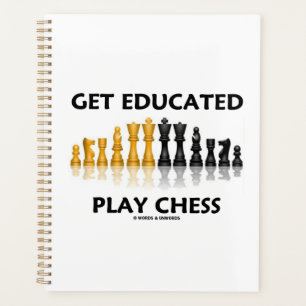 Get Educated Play Chess Reflective Chess Set Planner