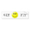 GET FIT BUMPER STICKER