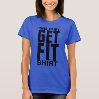 Get Fit Typography Block T-Shirt