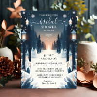 Get Forest Stars Snow Bright Winter Bridal Shower