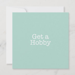 Get  Hobby Note Card