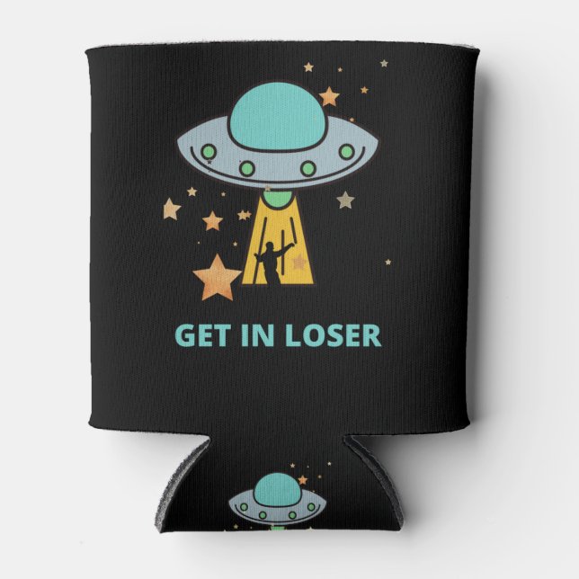 GET IN LOSER CAN COOLER (Front)