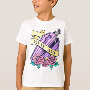 Get In Loser Coffin Pastel Goth Kawaii Halloween A T-Shirt