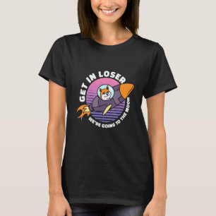 Get In Loser Crypto Shibi Inu To The Moon Rocket S T-Shirt