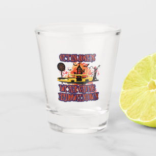 Get In Losers, We Are Saving Halloweentown Shot Glass