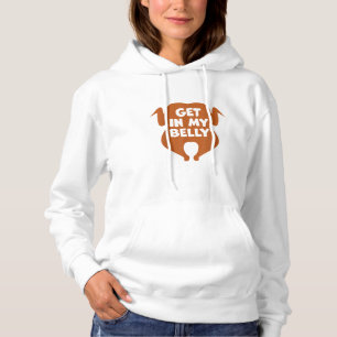 Get in my Belly Funny Thanksgiving Day Turkey Hoodie