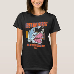 Get In Were Doing Gods Will Bible Jonah And Whale T-Shirt