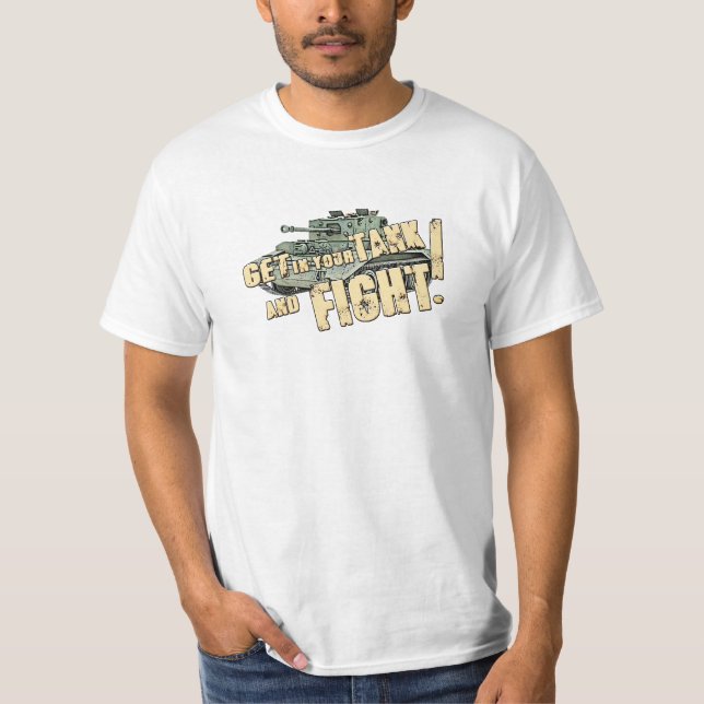 Get in your Tank and FIGHT! (Front)