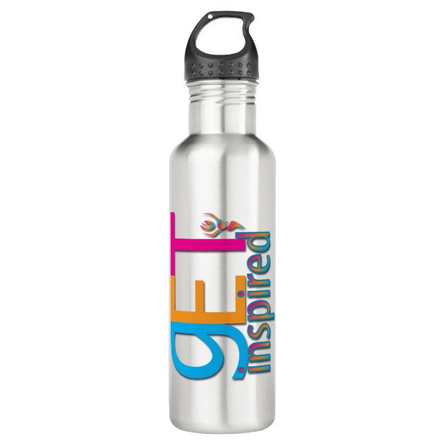 Get Inspired ~ Original 710 Ml Water Bottle (Front)
