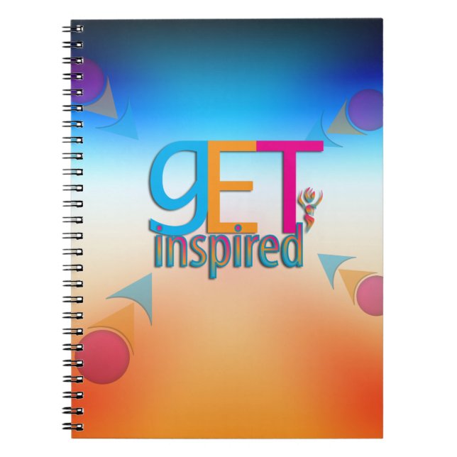 Get Inspired ~ Original Notebook (Front)