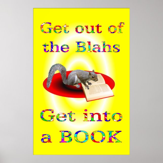 Get into a Book Poster (Front)