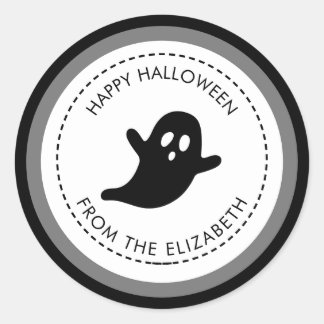 Get into the Halloween Classic Round Sticker