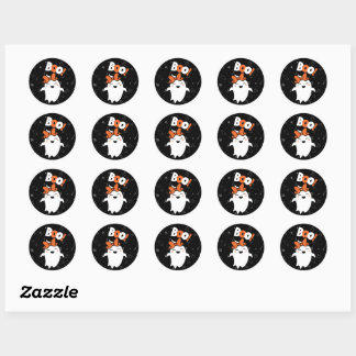 Get into the Halloween Classic Round Sticker