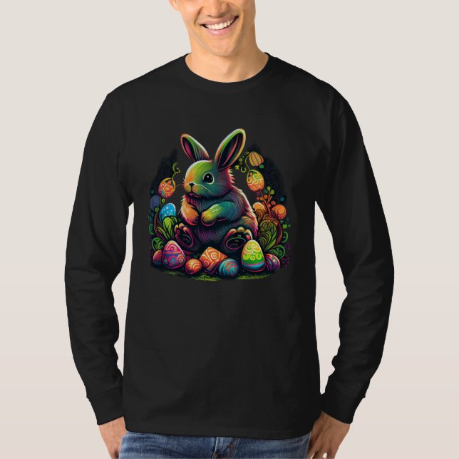 Get into the holiday spirit with this Easter Bunny T-Shirt (Front)