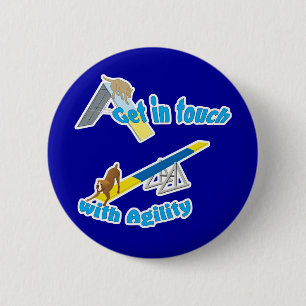 Get InTouch with Agility 6 Cm Round Badge