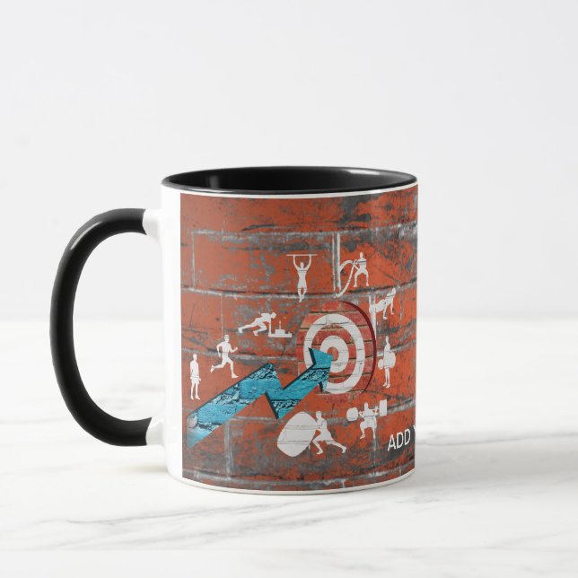 Get it Done Motivational Fitnes Workout  Mug (Left)