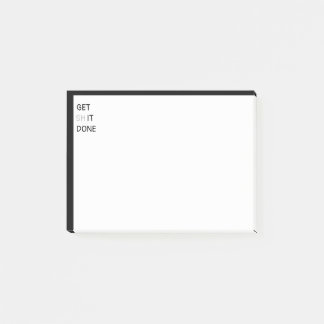 GET it done Motivational Inspirational Quote Post-it Notes