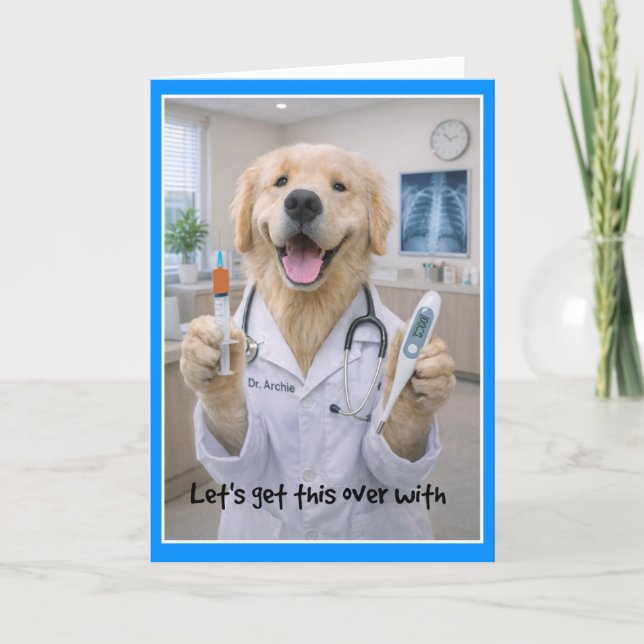 Get It Over With Get Well Card  NTA-1 (Front)