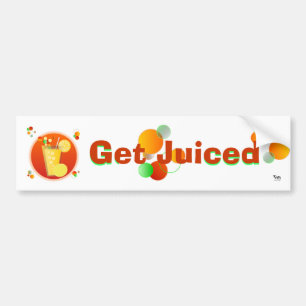 Get Juiced Bumper Sticker