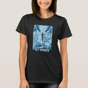 Get Kraken Monster Underwater Creature Octopus Ten T-Shirt