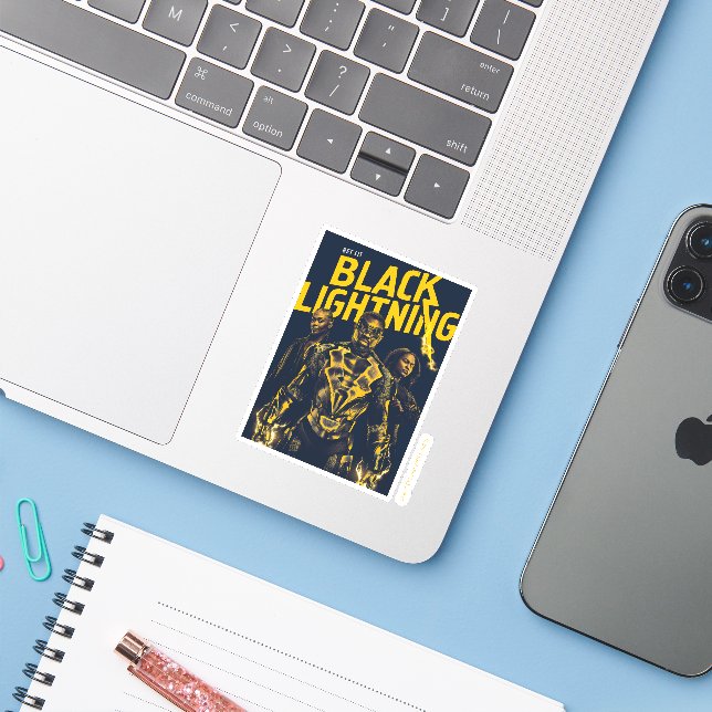 Get Lit - Black Lightning (Laptop w/ iPhone)
