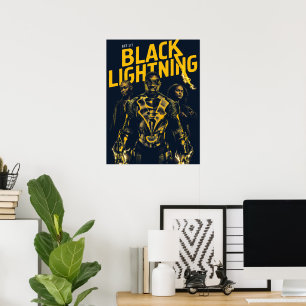 Get Lit - Black Lightning Poster