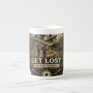 Get Lost And Find Yourself Bone China Mug