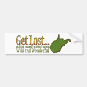 Get Lost...Bumpersticker Bumper Sticker