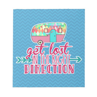 Get Lost In The Right Direction Notepad