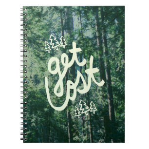 Get Lost Spiral Notebook
