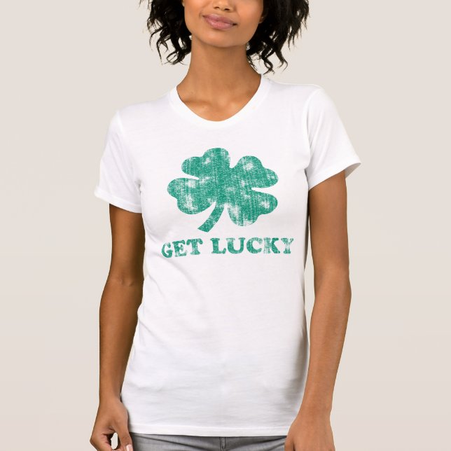 Get Lucky St. Patrick's Day T-Shirt (Front)