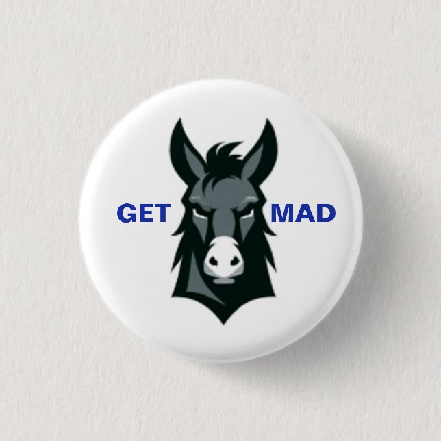 Get Mad Button (Front)