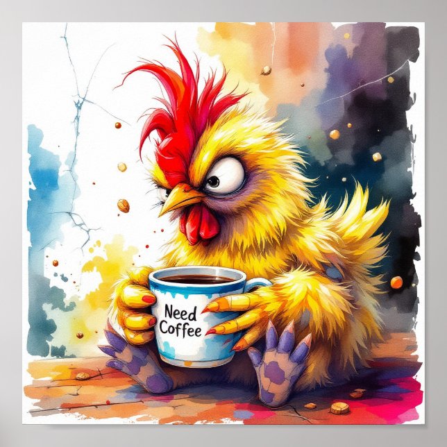 Get me coffee NOW! Poster (Front)
